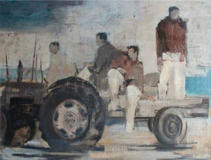 Netsmen, Donald Smith, Oil on Canvas, 1969. ‘Islander, the paintings of Donald Smith’ will be at An Lanntair, Stornoway from 6th July – 17th August, with ‘Donald Smith, the paintings of an islander’ published by Acair in July