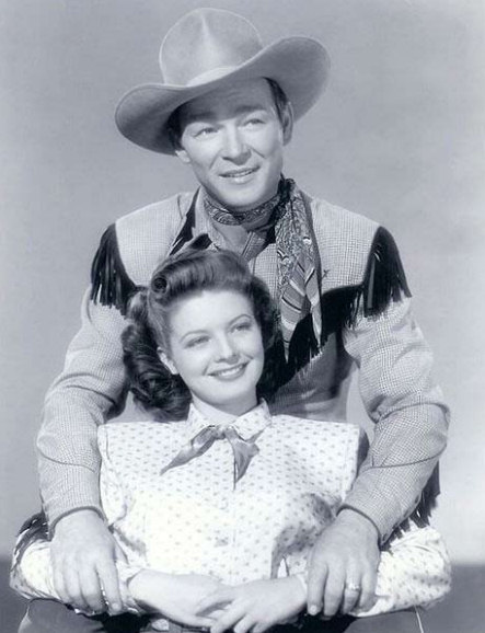 Roy Rogers and Gail Davis. Creative Commons.